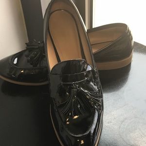 BASS patent loafers size10